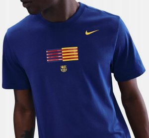Nike Koszulka FC Barcelona Crest Tee HQ8396-455 3