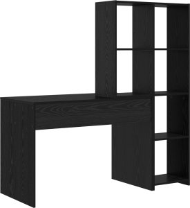 Biurko vidaXL Czarne 138.5 cm x 55 cm 6