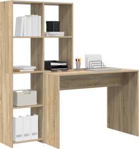 Biurko vidaXL Dąb Sonoma 138.5 cm x 55 cm 3