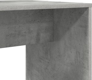 Biurko vidaXL Szare 138.5 cm x 55 cm 6