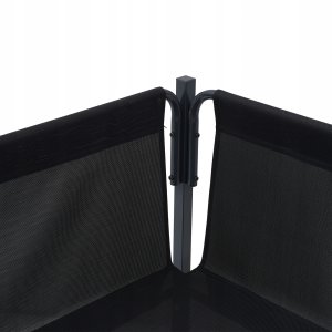 vidaXL Zestaw Sof na Ogród 6 pcs Antracytowy Stal 11