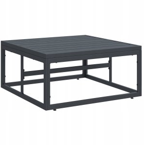 vidaXL Zestaw Sof na Ogród 10 pcs Antracytowy Stal 6