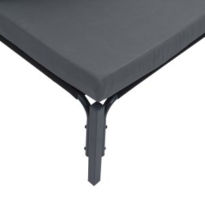 vidaXL Zestaw Sof na Ogród 11 pcs Antracytowy Stal 2