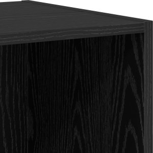 vidaXL Zestaw szafek RTV 2 pcs Czarny dąb 37 x 37 x 142.5 cm 2