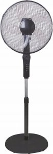 WENTYLATOR PODŁOGOWY 40CM CZARNY Z PILOTEM 1