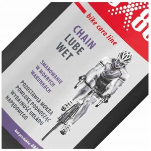 SMAR DO ŁAŃCUCHA ROWERU 100ML BIKE CHAIN LUBE WET BUTELKA 4