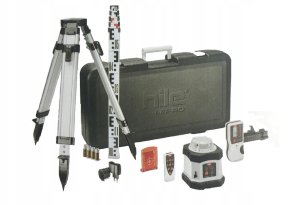 NIWELATOR LASEROWY ROTACYJNY HILE D400 + STATYW + ŁATA 1