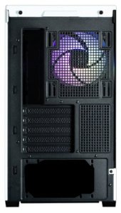 Zalman P30 PC-Gehäuse, Mini-Tower, mATX, Tempered Glass - schwarz / weiß 2
