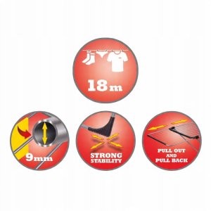 Suszarka uniwersalna MEXO LT8102 powierzchnia 18 metrów 4