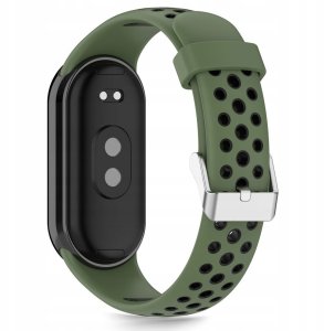 Pasek Tech-Protect IconBand Air Xiaomi Smart Band 8 / 9 / 10 / NFC Green/black 2