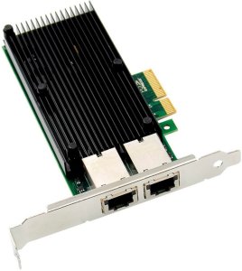 Network Card PCIe x4 X550-T2 2
