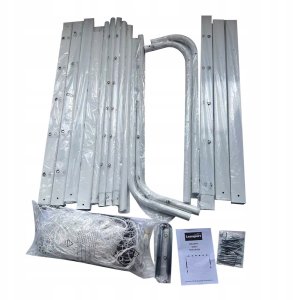 Bramka Piłkarska Treningowa Z Kwadratowym Obramowaniem 300x200x110cm 2