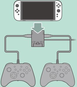 HORI SWITCH2 PlayStand Dual USB 4