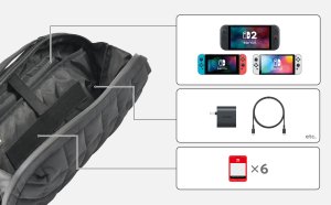 HORI SWITCH2 Etui na konsole Puff Pouch - czarne 7