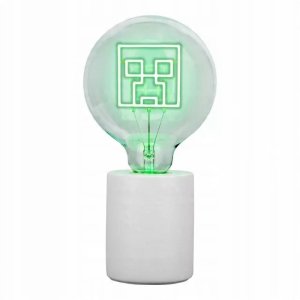 Lampa stołowa Paladone PALADONE Minecraft Creeper lampka - żarówka neonowa (wysokość: 24,3 cm) 3