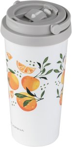 Kubek termiczny nierdzewny Florina Orange 500 ml 2