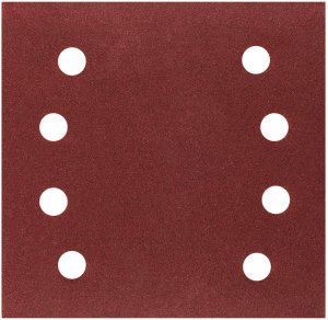 Papiery ścierne na rzep, kwadrat 113 x 113 mm, P120, 5 szt., z 8 otworami do 04-623 3