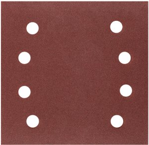 Papiery ścierne na rzep, kwadrat 113 x 113 mm, P240, 5 szt., z 8 otworami do 04-623 3