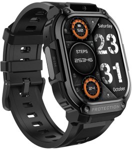SMARTWATCH ZEGAREK ROZMOWY MENU POLSKIE DAMSKI MĘSKI CZARNY SPORT PL SMART DM63 14