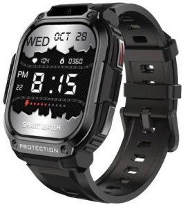 SMARTWATCH ZEGAREK ROZMOWY MENU POLSKIE DAMSKI MĘSKI CZARNY SPORT PL SMART DM63 3