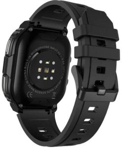 SMARTWATCH ZEGAREK ROZMOWY MENU POLSKIE DAMSKI MĘSKI CZARNY SPORT PL SMART DM63 4