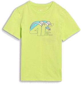 KOSZULKA CHŁOPIĘCA DZIECIĘCA 4F M1917 NA CO DZIEŃ BAWEŁNIANA 3