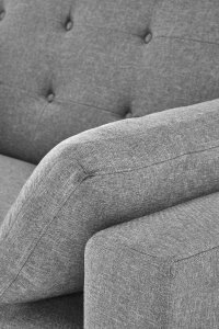 Sofa rozkładana z funkcją spania PAULINIO szara HALMAR 13