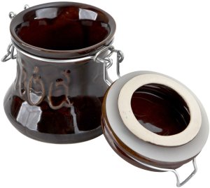 Pojemnik ceramiczny na miód 300 ml Brązowy 3330 4