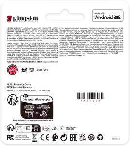 Karta Kingston Canvas Select Plus SDXC 512 GB Class 10 UHS-I/U3 V30 (SDS3/512GB) 3