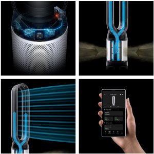 Oczyszczacz powietrza Dyson Purifier Hot+Cool 27 m 61,4 dB Biały 10