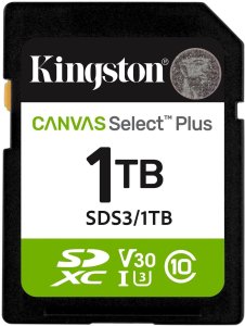 Karta Kingston Canvas Select Plus SDXC 1 TB Class 10 UHS-I/U3 V30 (SDS3/1TB) 2