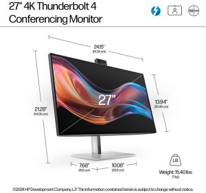 Monitor HP 27-calowy monitor konferencyjny seria 7 Pro 4K 727pm 2
