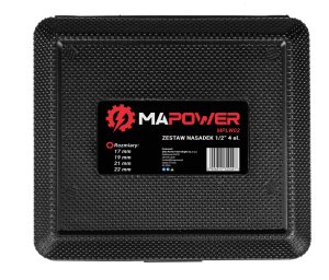 NASADKI UDAROWE 1/2 ZESTAW NASADEK DO FELG ALUMINIOWYCH DŁUGIE 17 19 21 22 4