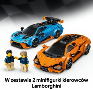 LEGO Speed champions Lamborghini Revuelto i Huracán STO (77238) 5