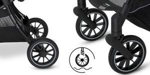 Espiro wózek spacerowy Fuel 110 unique black 6
