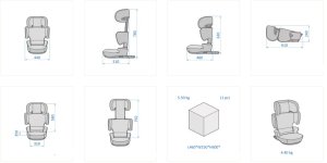 Bebeconfort RoadFix i-Size Disney fotelik samochodowy 15-36 kg Authentic Mickey 2