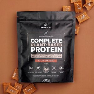 Solve Labs Complete Plant-based Protein 500g Słony Karmel one size 3