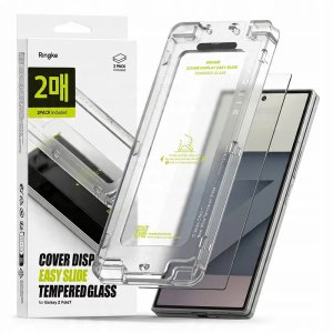 SZKŁO HARTOWANE RINGKE COVER DISPLAY EASY SLIDE 2-PACK GALAXY Z FOLD 7 CLEAR 1