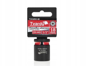 Nasadka udarowa 1/2" 6-kąt 18mm CR-MO (10/120) 3
