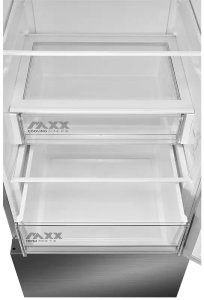 Lodówka Midea Refrigerator | MDRB600MME46 | Energy efficiency class E | Free standing | Combi | Height 201 cm | No Frost system | Fridge net capacity 313 L | Freezer net capacity 130 L | Display | 35 dB | Stainless steel 14