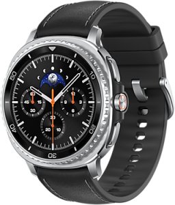 Samsung Galaxy Watch 8 Classic 3,3 cm (1.3") AMOLED 46 mm Cyfrowy 438 x 438 px Ekran dotykowy Srebrny Wi-Fi GPS 1