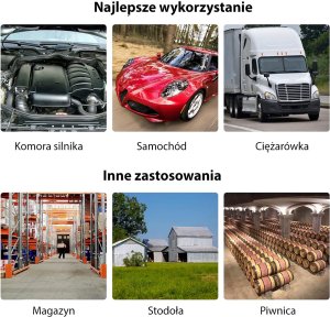 Odstraszacz kun myszy gryzoni do auta 12V ultradźwięki LED wibracje 5