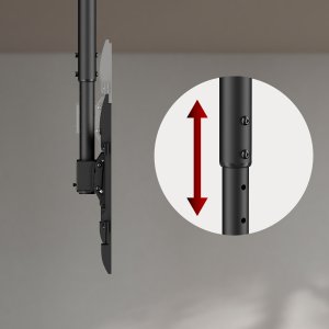 Uchwyt sufitowy dla TV Maclean, max. obciążenie 60kg, 43-86", max VESA 600x400, MC-112 B 7