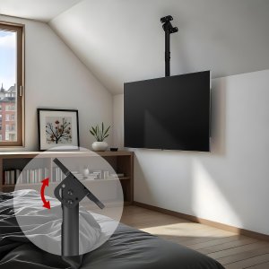 Uchwyt sufitowy dla TV Maclean, max. obciążenie 60kg, 43-86", max VESA 600x400, MC-112 B 9