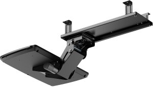 Uchwyt na klawiaturę podbiurkowy Maclean, regulowany, max. 5kg, czarny,  MC-156 B 3