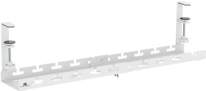 Organizer podbiurkowy na kable Maclean, max. obciążenie 5kg, max. 728mm, biały, MC-103 W 2