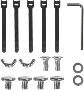 Organizer podbiurkowy na kable Maclean, max. obciążenie 5kg, max. 728mm, biały, MC-103 W 4