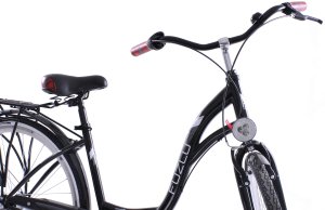 Rower miejski 28 Fuzlu Nevada S3 czarny 3