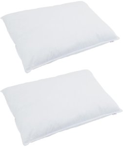vidaXL Poduszki 2 pcs Biały 50 x 70 cm 130gsm 100% bawełna 2