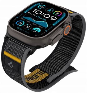 Pasek Spigen Athlex Air na Apple Watch 44 / 45 / 46 / 49 mm - czarny 7